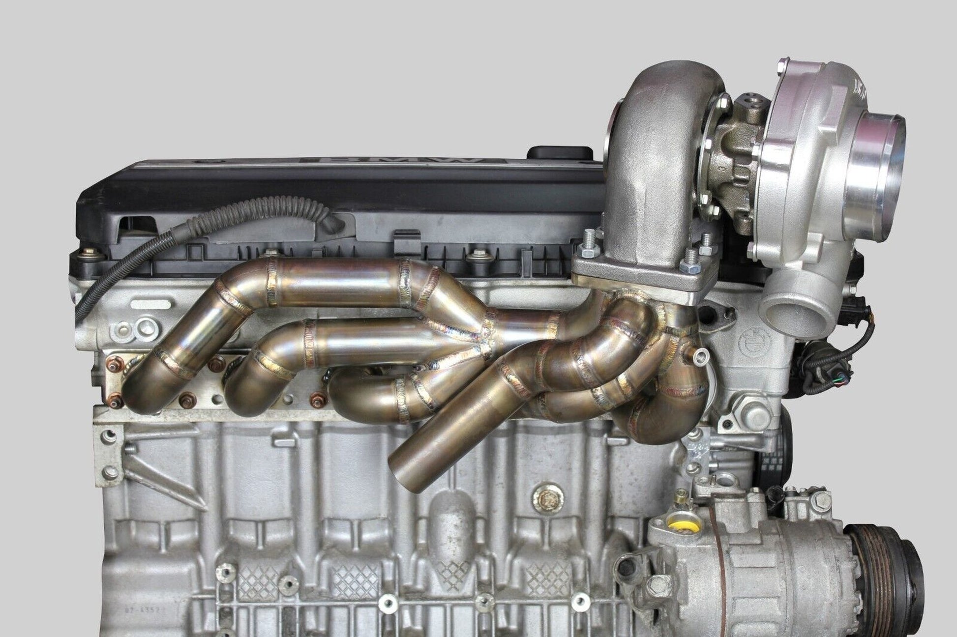 Colector Escape Turbo Inox. Tubular BMW M50 M52 M54 T3 FTWL - Imagen 3