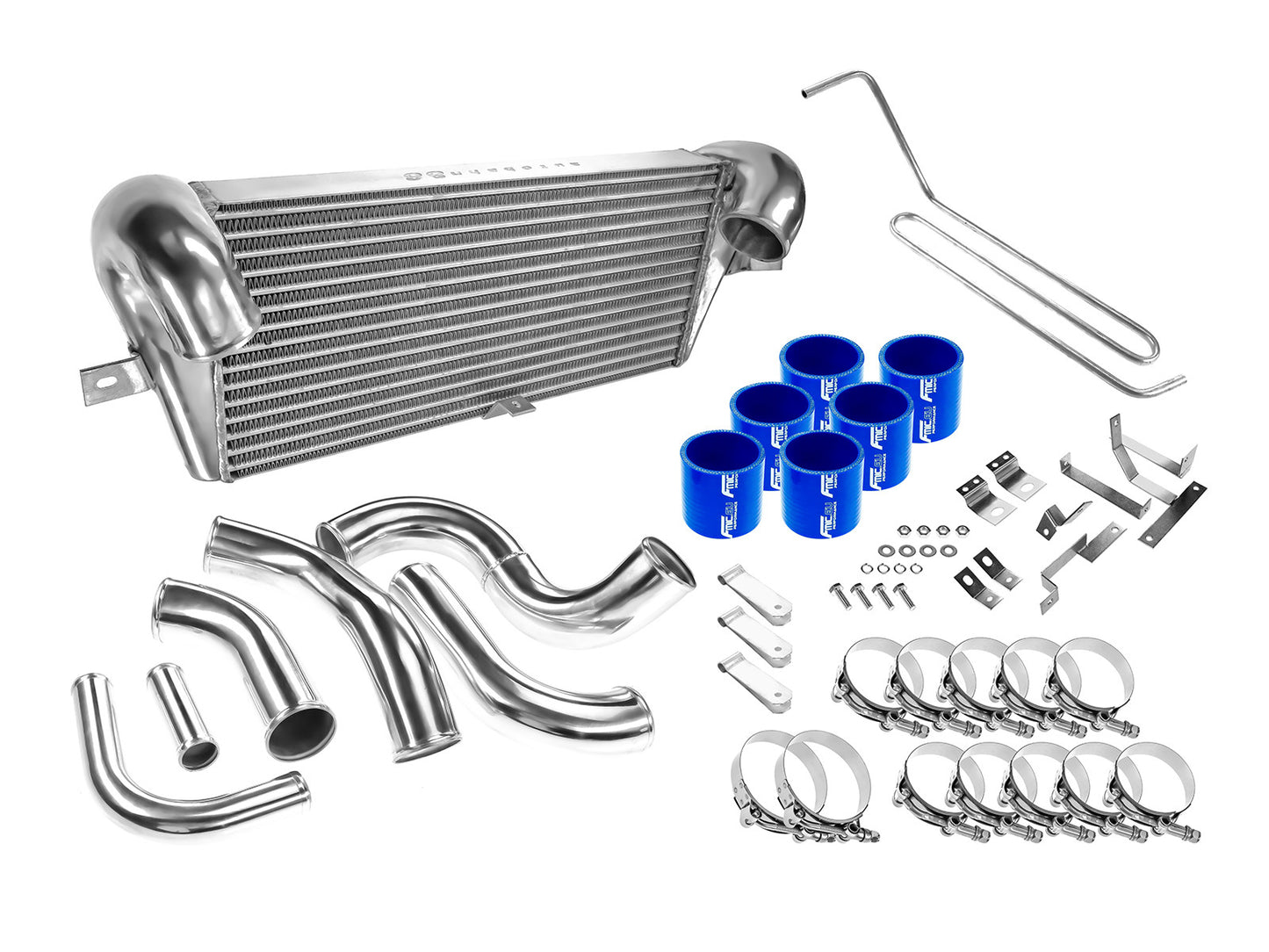 Kit de Intercooler Mazda RX-7 FD3S 13B FMRC Twin Turbo 1993-1997 Azul - Imagen 3