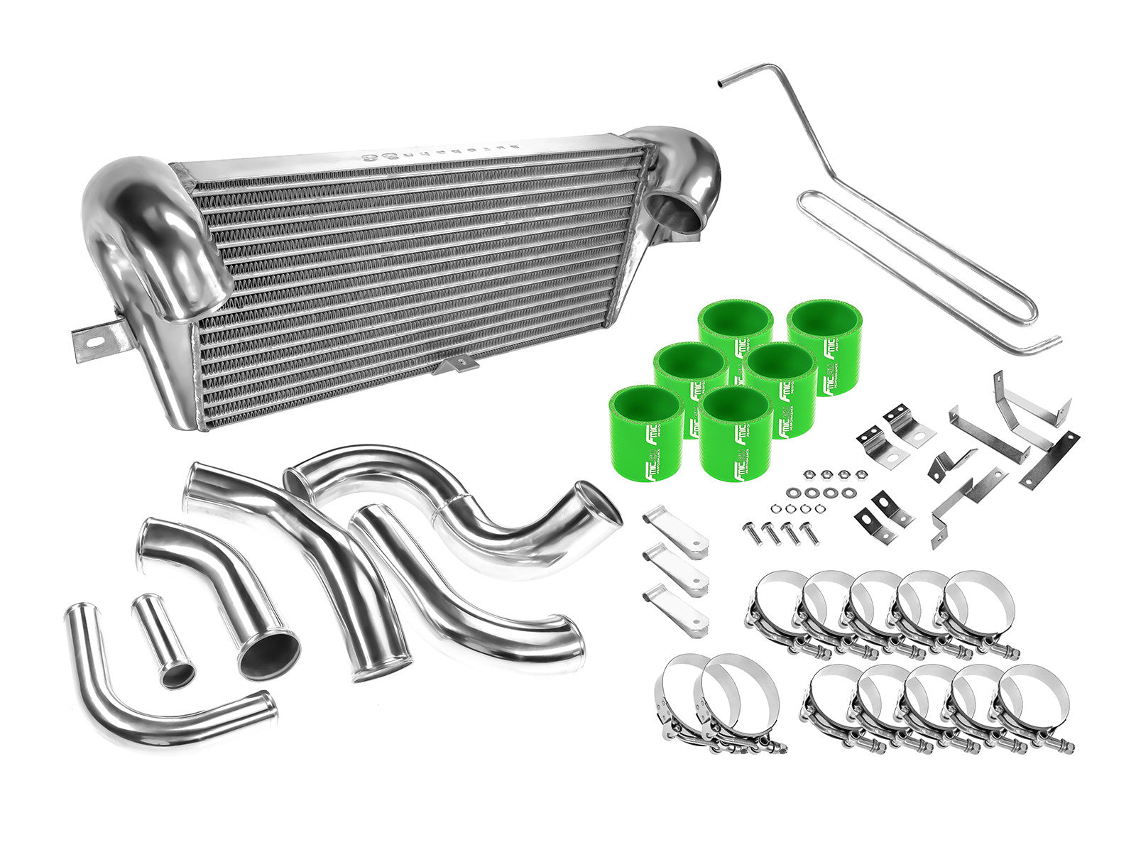 Charge Pipes Para Mazda RX-7 FD3S 13B Twin Turbo 1993-1997 (Verde)