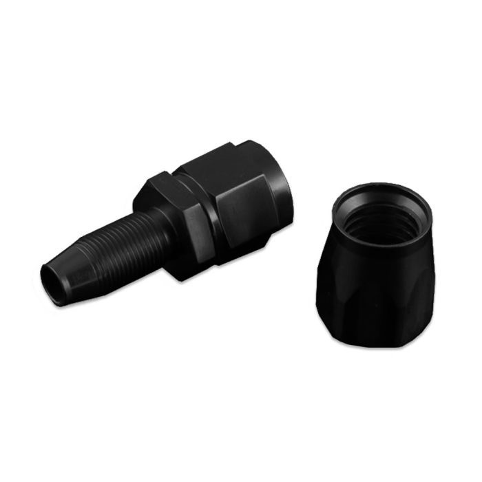 Racor Giratorio Recto AN16 Negro