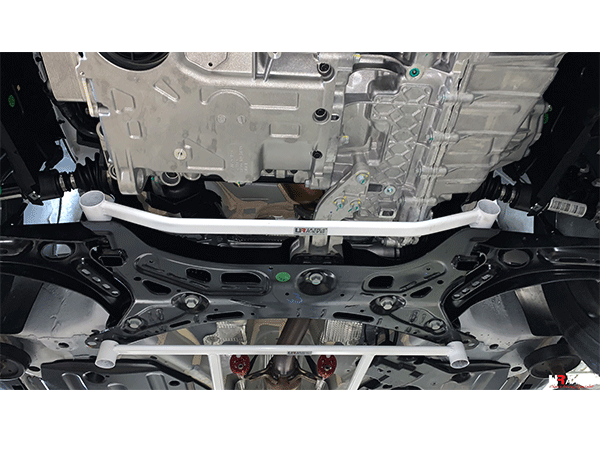 Barra Estabilizadora Inferior Delantera Ultra Racing (4188) para Proton X50 1.5T 2WD 20+