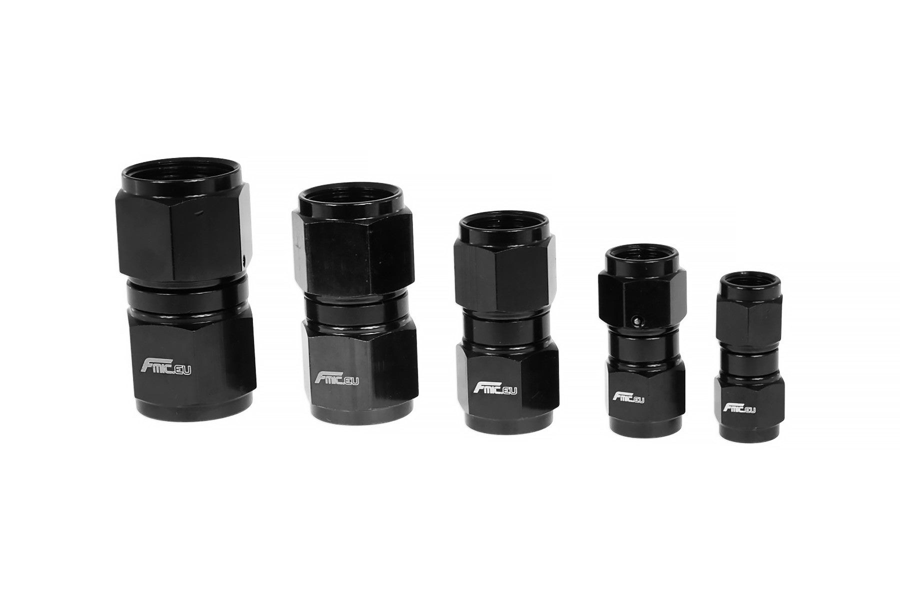 Racor AN10 Hembra-Hembra Negro - Imagen 3