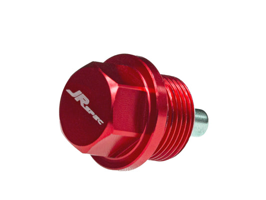 Tapón Magnético JRspec M14x1.5 para Cárter de Aceite Rojo