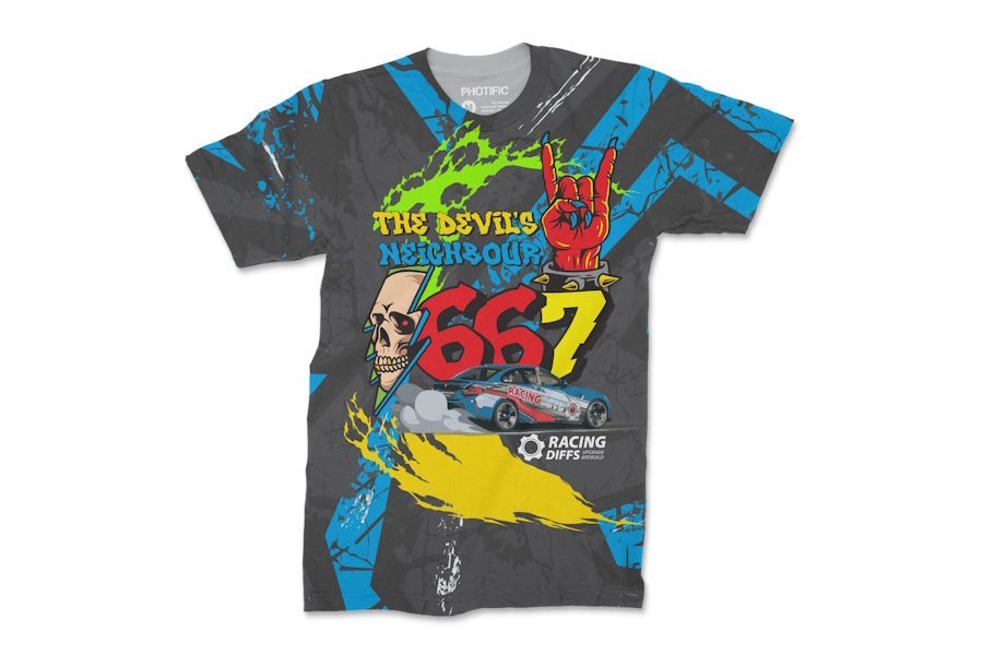 Camiseta The Devil's Neighbour Talla L