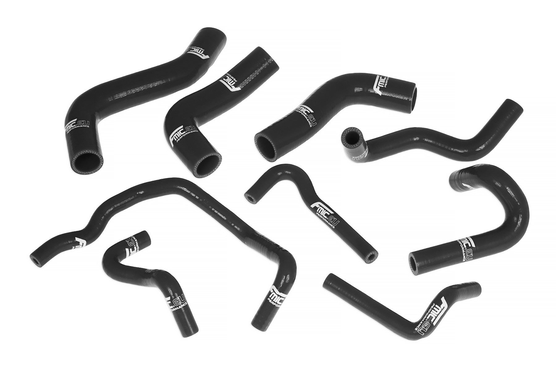 Kit Manguitos Refrigerante Silicona FMIC.EU Mazda MX-5 NA6CE 1.6 89-93 - Negro