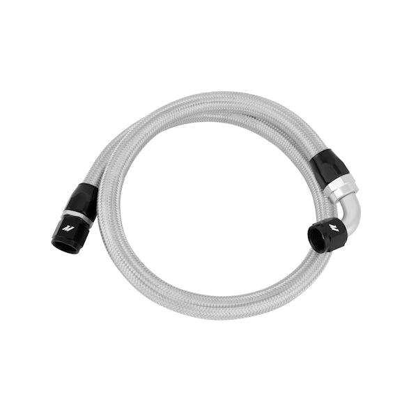 Manguera Mishimoto MMSBH-10-3, 3ft, Acero Inox. Trenzado, Racores -10AN - Imagen 3