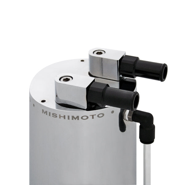 Mishimoto MMOCC-LA Catch Can de Aceite, Aluminio, Grande, Plata - Imagen 2