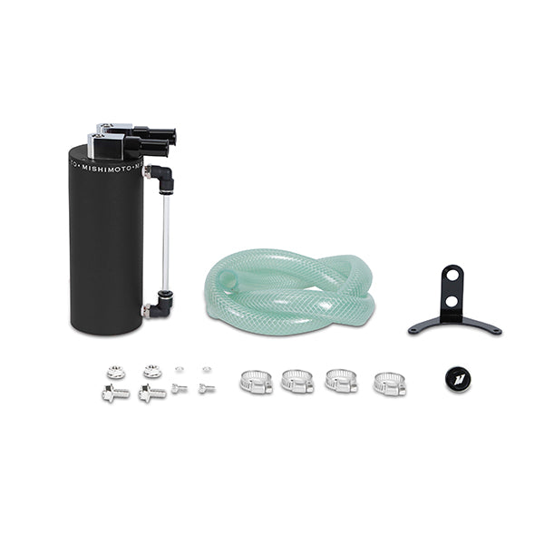 Mishimoto MMOCC-SAWBK Catch Can de Aceite, Aluminio, Negro Rugoso