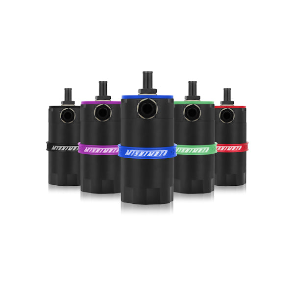 Mishimoto MMBCC-UNI-BK Catch Can Separador de Aceite Negro - Imagen 2