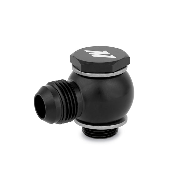 Mishimoto MMBB-10ANBK Racor Banjo con Tornillo M20 x -10AN Negro