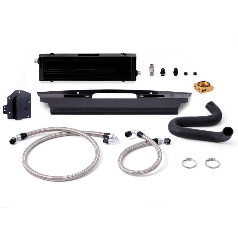 Kit Radiador de Aceite Termostático Mishimoto MMOC-MUS8-15TBKRHD Ford Mustang GT RHD 15-17 Negro