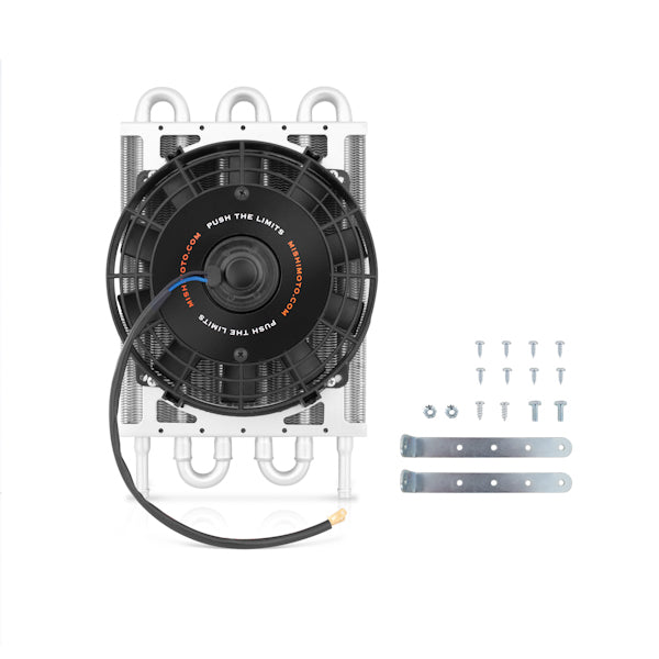 Radiador de Aceite de Transmisión Mishimoto MMOC-F con Electroventilador