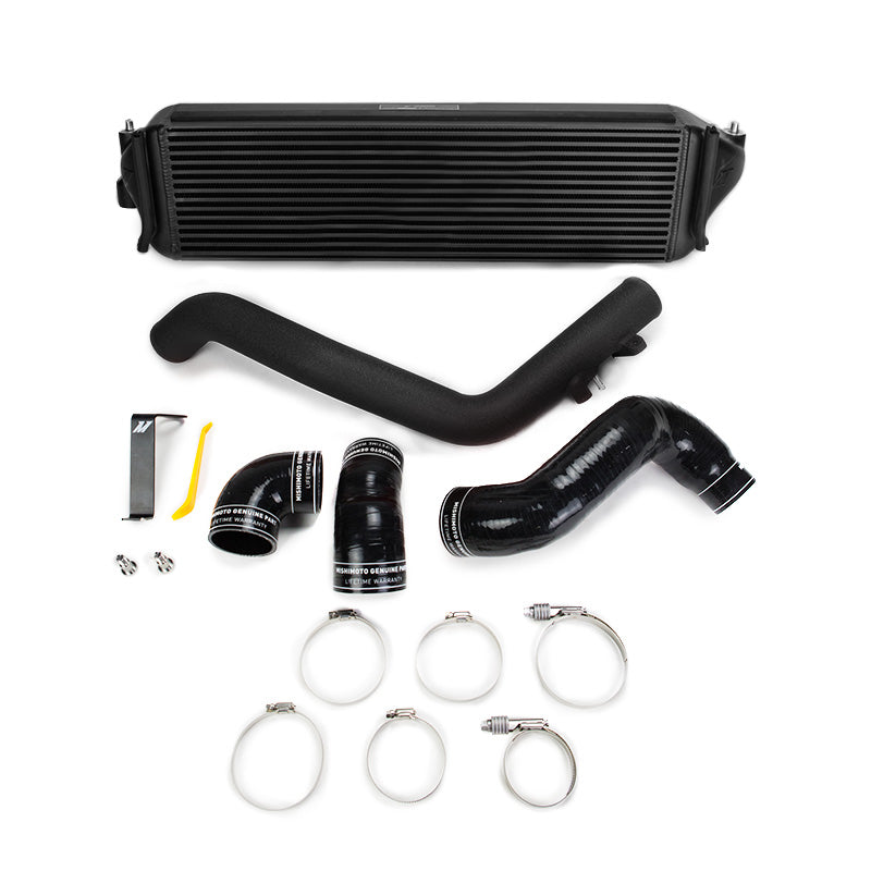 Kit Intercooler Mishimoto MMINT-CTR-17KBKWBK Honda Civic Type R 17+ Negro con Charge Pipes Negro Texturizado