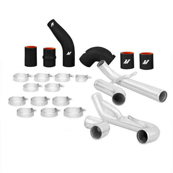 Mishimoto MMICP-EVO-01BK Charge Pipes para Mitsubishi Lancer Evolution VII/VIII/IX 01-07, Manguitos Negros