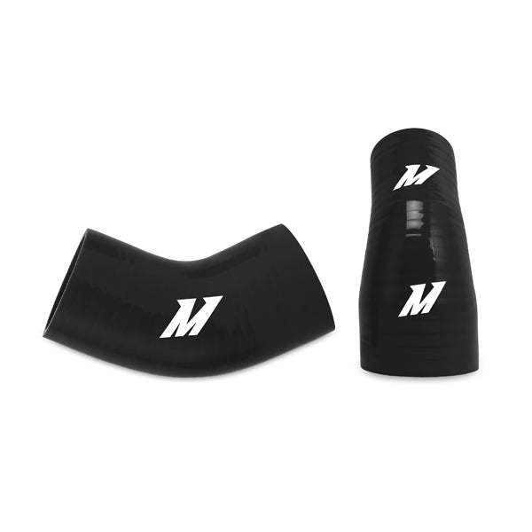 Mishimoto MMICP-EVO-01LBK Charge Pipes para Mitsubishi Lancer Evolution VII/VIII/IX 01-07, Manguitos Negros - Imagen 2