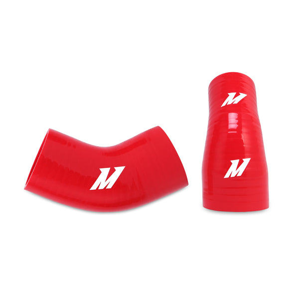 Mishimoto MMICP-EVO-01LRD Charge Pipes Intercooler Lancer Evo VII/IX 01-07 Manguitos Rojos - Imagen 2