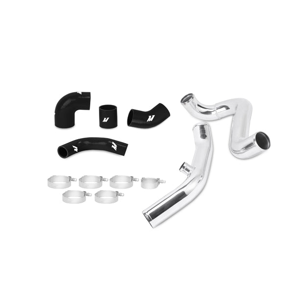 Mishimoto MMICP-EVO-01UBK Charge Pipes para Mitsubishi Lancer Evolution VII/VIII/IX 01-07, Manguitos Negros - Imagen 2