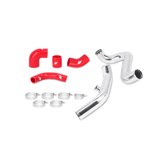 Mishimoto MMICP-EVO-01URD Charge Pipes para Mitsubishi Lancer Evolution VII/VIII/IX 01-07, Manguitos Rojos