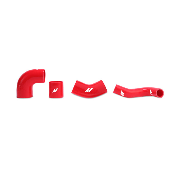 Mishimoto MMICP-EVO-01URD Charge Pipes para Mitsubishi Lancer Evolution VII/VIII/IX 01-07, Manguitos Rojos - Imagen 2