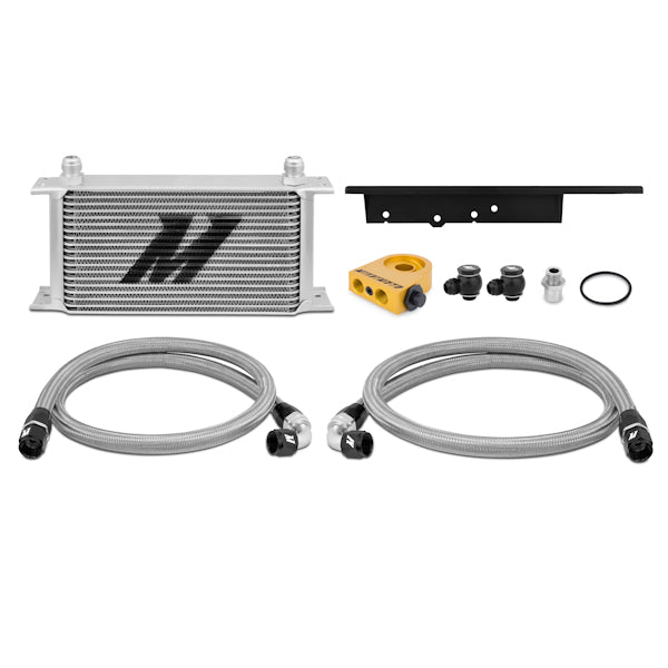 Kit Radiador de Aceite Termostático Mishimoto MMOC-350Z-03T Nissan 350Z 03-09 Plata - Imagen 2