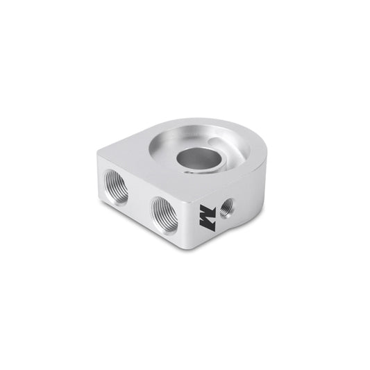 Mishimoto MMOP-SP Placa Sandwich de Aceite Plata