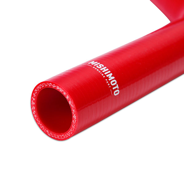 Manguitos de Radiador de Silicona Mishimoto MMHOSE-WRX-01RD Rojo para Subaru Impreza WRX/STI 02-07 - Imagen 2
