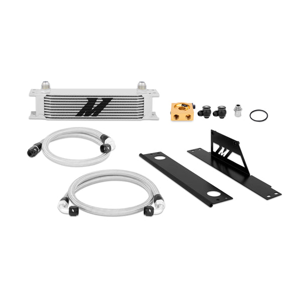 Kit Radiador de Aceite Termostático Mishimoto MMOC-WRX-01T Subaru Impreza WRX 01-05 Plata - Imagen 2