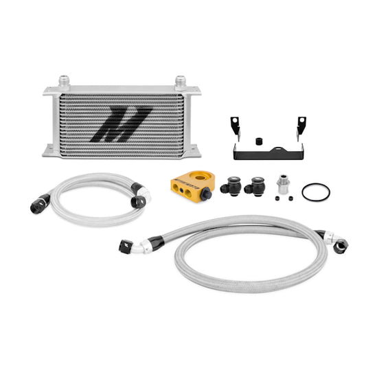 Kit Radiador de Aceite Termostático Mishimoto MMOC-WRX-06T para Subaru Impreza WRX 06-07 Plata