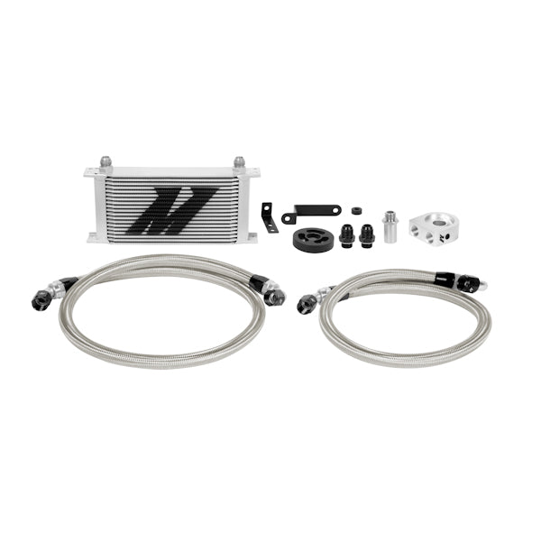 Kit Radiador de Aceite Mishimoto MMOC-WRX-08 Subaru WRX 08-14 Plata - Imagen 3