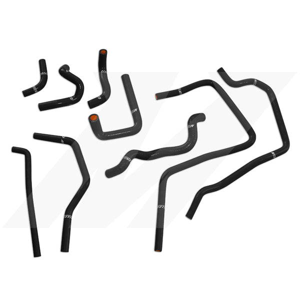 Mishimoto MMHOSE-SUB-ANCBK Kit Manguitos Auxiliares Silicona Subaru WRX 02-05 Negro - Imagen 2