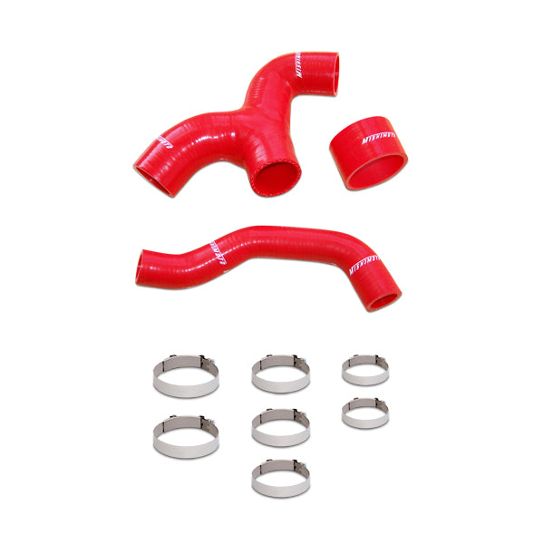 Manguitos de Intercooler Mishimoto MMHOSE-SUB-INTRD Silicona Subaru WRX 02-05 Rojo