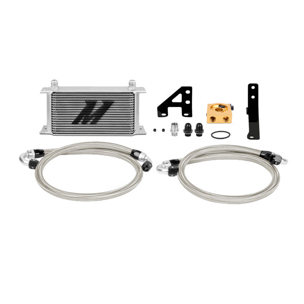 Kit Radiador de Aceite Termostático Mishimoto MMOC-STI-15T Subaru WRX STI 15+ Plata - Imagen 3