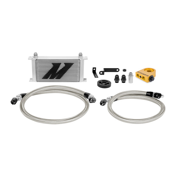Kit Radiador de Aceite Termostático Mishimoto MMOC-WRX-08T Subaru WRX 08-14 Plata - Imagen 2