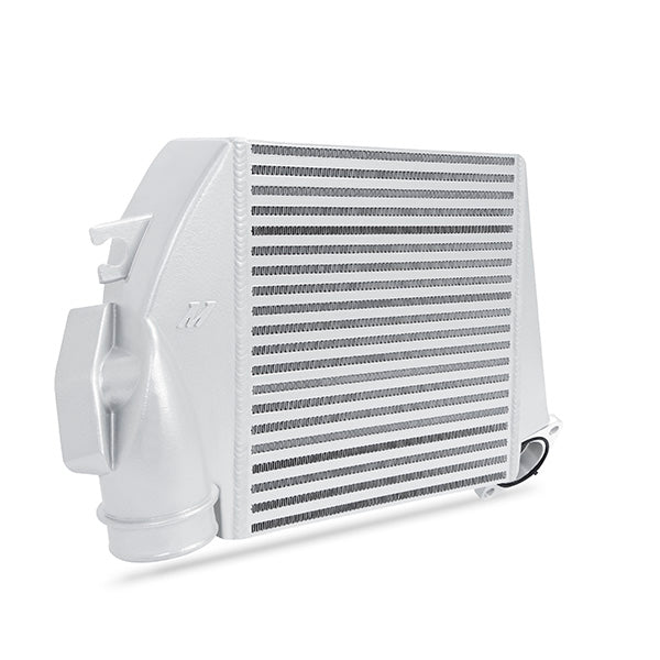 Kit Intercooler Mishimoto MMTMIC-WRX-08SLBL Top Mount Subaru WRX 08-14 Plata con Manguitos Azules