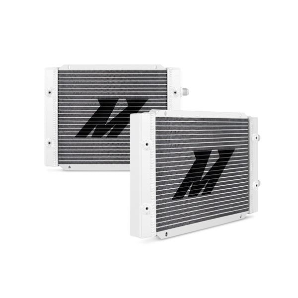 Radiador de Aceite Mishimoto MMOC-25DP Universal 25 Filas Doble Paso Plata - Imagen 2