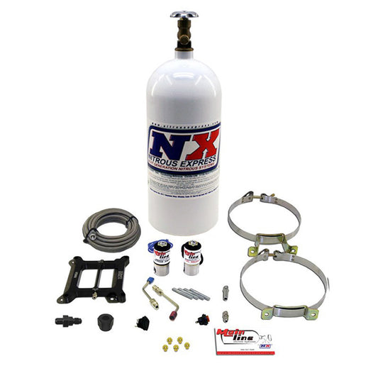 Sistema de Carburación Mainline Con Botella 10Lb Nitrous Express NX-ML1000
