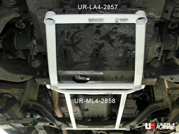 Barra Refuerzo Inferior Central Ultra Racing Chevrolet Colorado (RG) 11+/Isuzu D-Max 12+