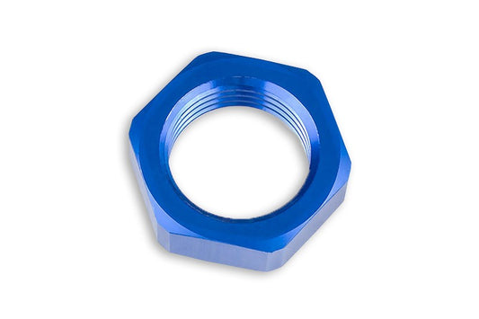 Racor AN-10 AN10 (7/8 UNF) Abocardado, Manguera Combustible, Tuerca Hexagonal, Azul