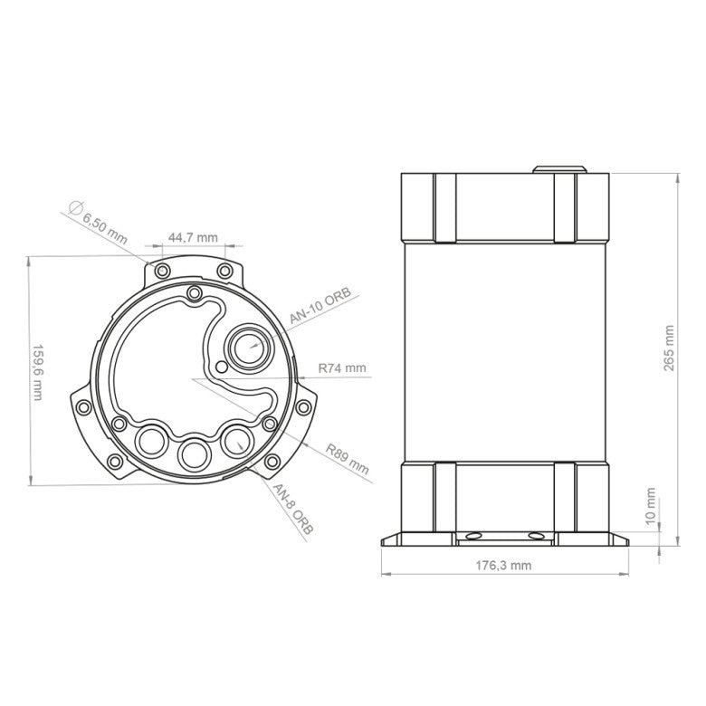 Depósito Anti-Oleaje Nuke Performance 2G 3.0L con Bomba FM60500 - Imagen 3