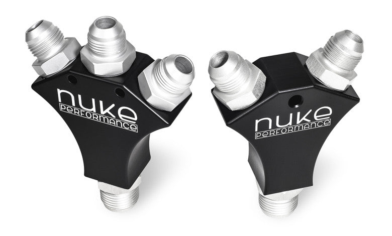 Nuke Performance: Adaptador Y-Block con 2x AN-8 y 1x AN-10 - Imagen 3