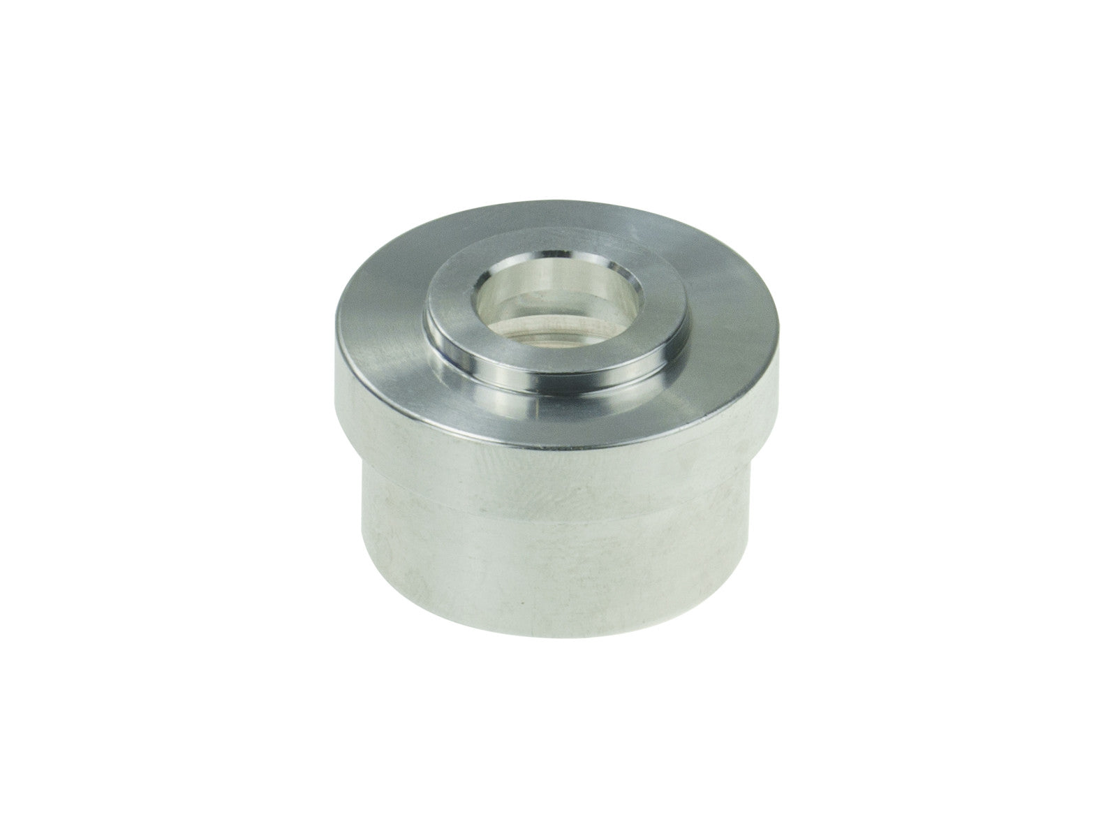 Racor AN4 Hembra ORB de Aluminio para Soldar, Base Redonda - Imagen 2