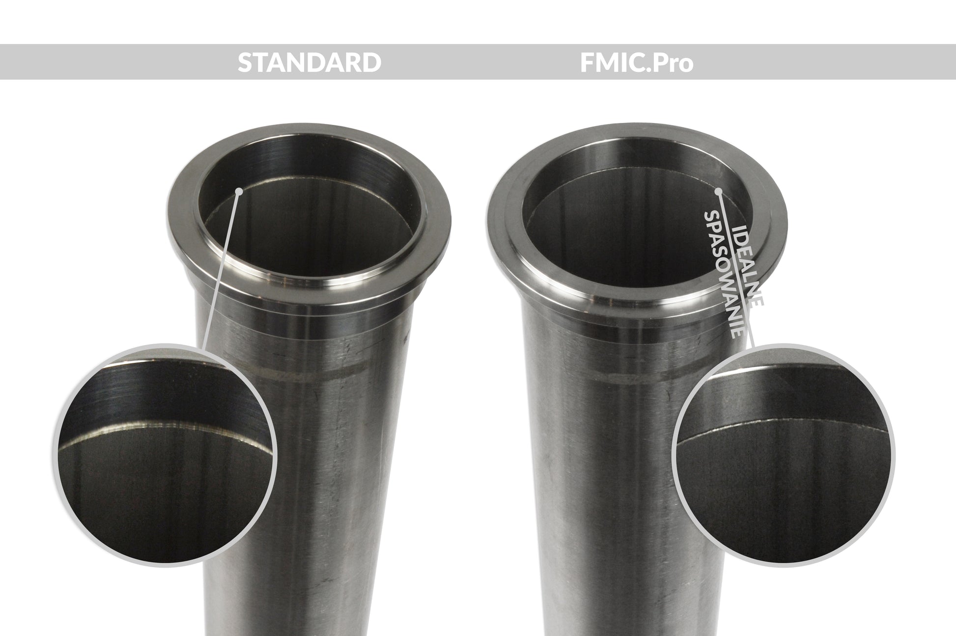 Abrazadera V-BAND FMIC PRO 70mm de 2,75 - Imagen 7