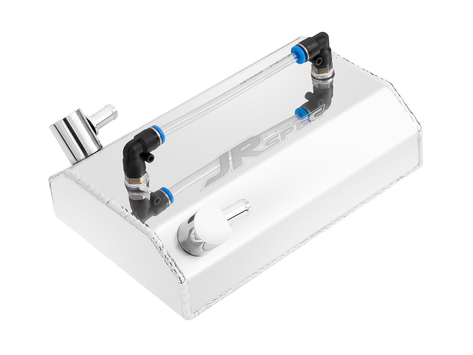 JRspec Catch Can de Aceite de Aluminio 1L, Forma Plana - Imagen 3