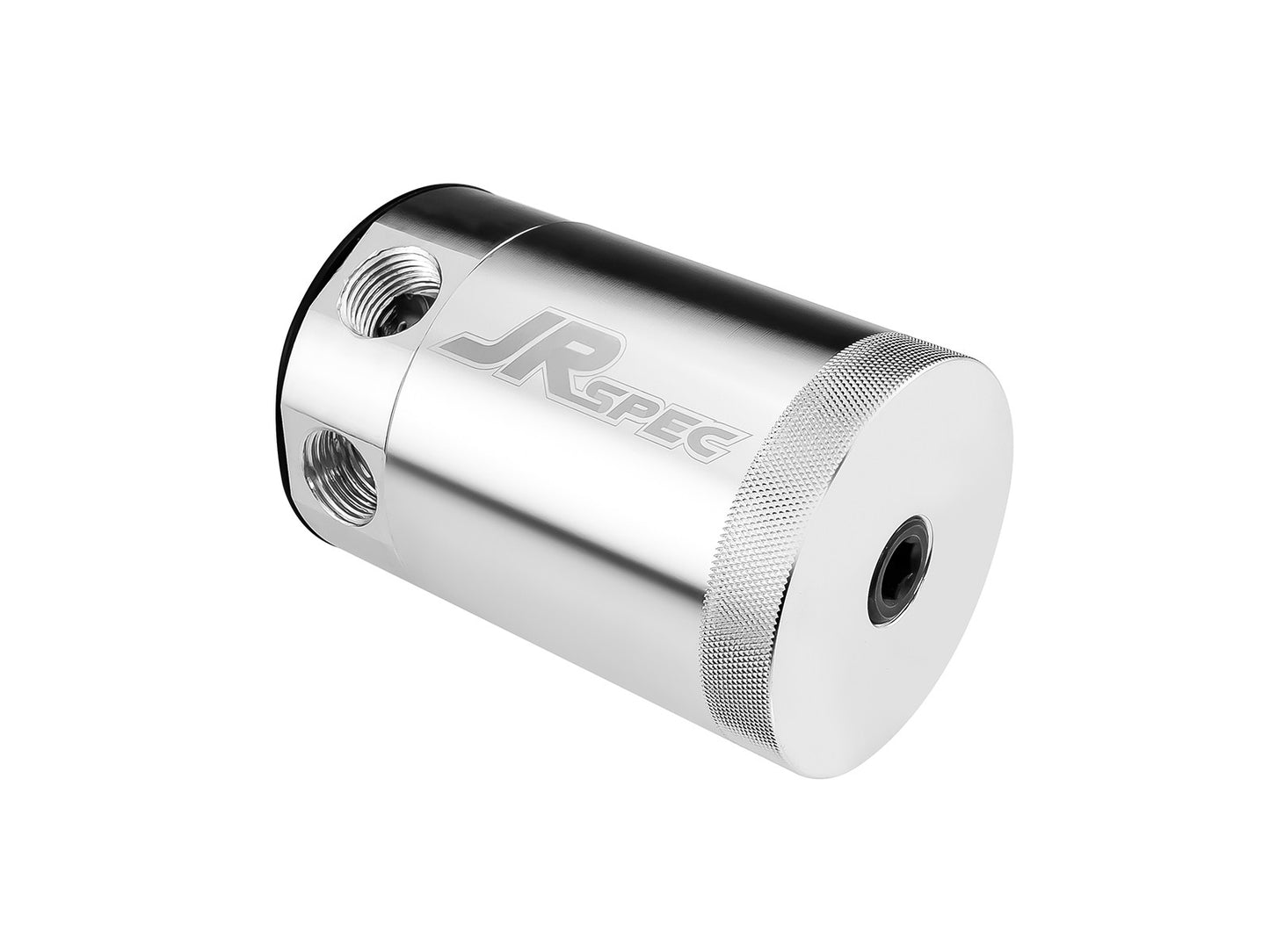 Catch Can de Aceite de Aluminio con 3 Puertos y Deflector - Imagen 5