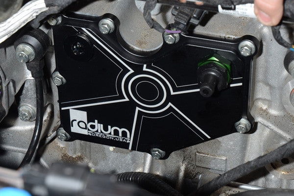 Placa Deflectora Válvula PCV Ford EcoBoost Duratec Mazda MZR Radium Engineering - Imagen 4