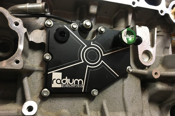 Placa Deflectora Válvula PCV Ford EcoBoost Duratec Mazda MZR Radium Engineering - Imagen 2