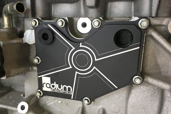 Placa Deflectora Válvula PCV Ford EcoBoost Duratec Mazda MZR Radium Engineering - Imagen 5