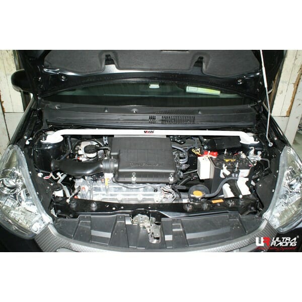Barra de Torretas Delantera Superior (1436) Ultra Racing para Perodua Myvi Lagi Best (M600) 1.3/1.5 2WD 11-17