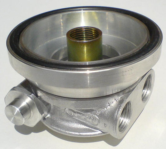 Placa Sandwich Mocal con Termostato 13/16 UFN Racores 1/2 BSP (Chevy V8)