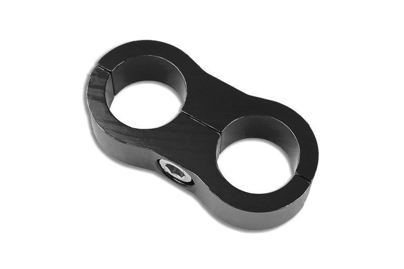 Abrazadera Doble AN10 Para Mangueras y Cables, Negro - Imagen 3